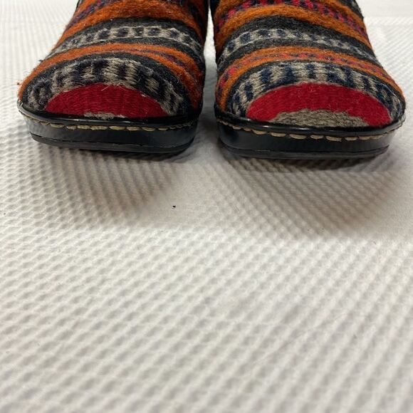 Born Bandy Southwestern Wool Clogs Size 8 - Picture 8 of 11